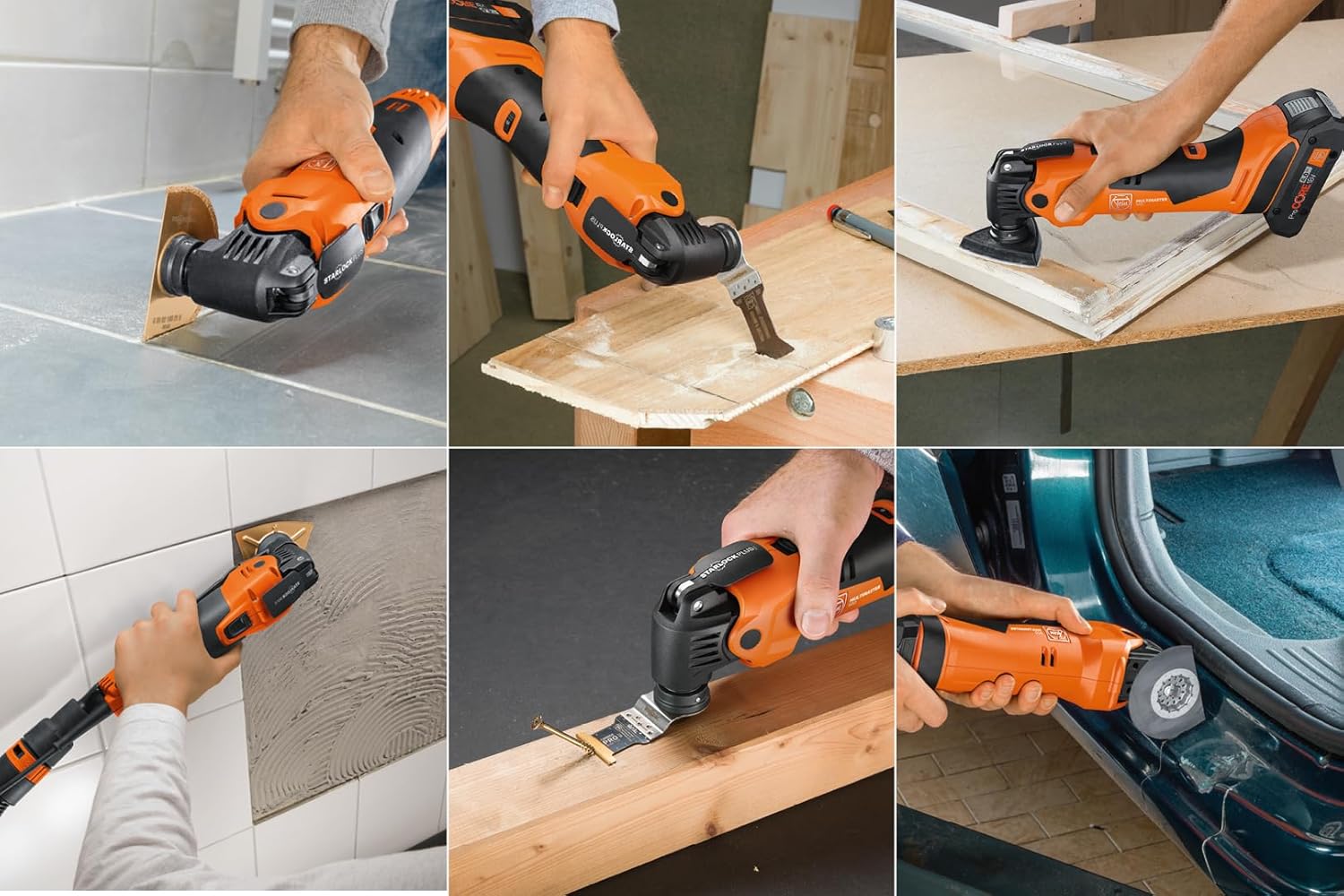 Akku Multitool (FEIN) – Schneiden, Schleifen & Renovieren